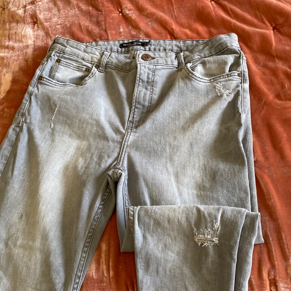 Bershka Denim grey jeans